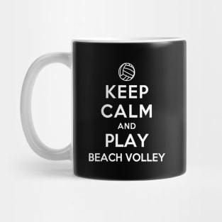 Keep Calm and Play Beach Volley Mug